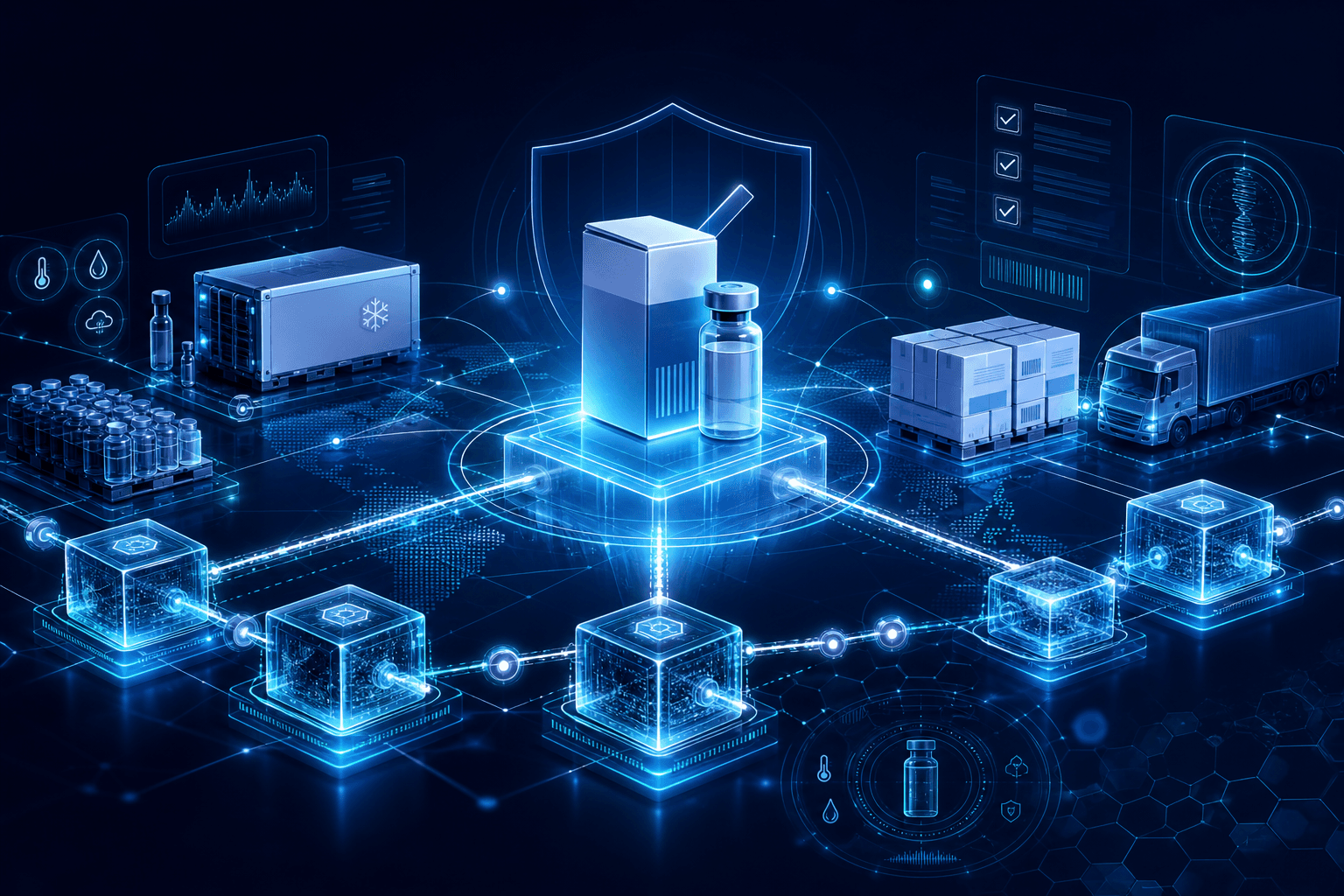 Applications of Blockchain Technology Within Pharmaceutical Supply Chain and Quality Management Systems